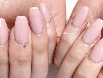 ジュエ ネイルスタジオ(jouer nailstudio.)/skinny french