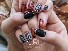 ヌル ネイル 新宿(NURU NAIL)/個性派/韓国個性派/モードネイル