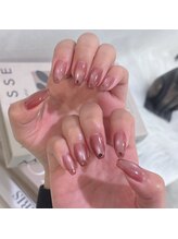 リアン ドゥ クール(Lien du coeur)/バレンタイン/マグネットネイル