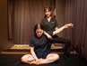 【首、肩こり撃退】上半身集中タイ古式＋小顔ヘッドスパ 50分 ¥10998→