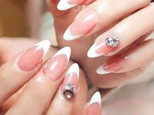 キラネイル アンド アイラッシュ by World Beauty(KIRA)/フレンチネイル