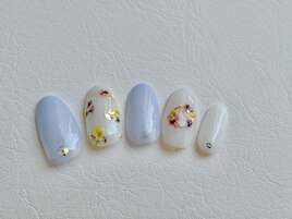 押し花デザイン