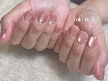 ミアネイル(mia nail)の写真/【パラジェル取り扱い】上質で美しいデザインと丁寧なケアで、大人の魅力を最大限に引き出します。
