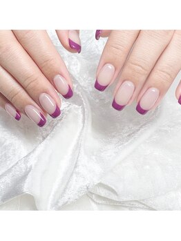 ワンカラーフレンチ