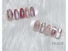 プレイド(PRADE)の雰囲気（選べる定額menuは季節ごとに変わるのも◎ &nbsp;#アートネイル ）