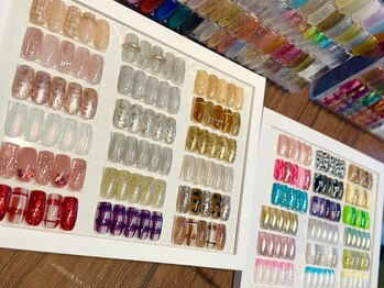 アンリエッタ(HENRIETTA)の写真/【ハンド】7種類の定額メニューをご用意◆シンプル～ピカピカアートまでデザイン豊富◎定額MAXは全36種！！