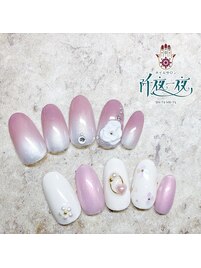 上品3Dフラワー☆ホログラムお花