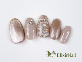 エリクサーネイル 池袋(Elixir Nail)/定額a シンプル/クーポン使用