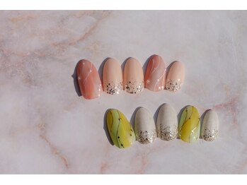 ネイルサロン ブリオン(Nail Salon Bullion)/ウェーブグラデーションネイル