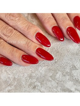 レッシュネイル サロンアンドスクール(RECH NAIL salon&school)/艶ワンカラー!