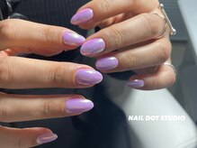 ネイルドットスタジオ 堺筋本町(NAIL DOT STUDIO)/パープルオーロラ