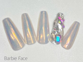 バービーフェイス 恵比寿(Barbie Face)/オーロラネイル