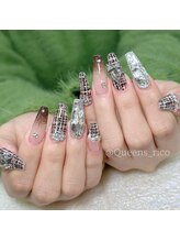 クイーンズビューティーサロン 新宿本店(Queen's beauty salon)/チップ長さ出し10本やり放題