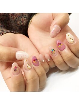 ネイルサロン スマイリー(smily)/押し花ネイル