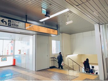 ロザンナ 北浦和店(ROSANNA)/東口側の階段を下りてください