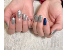 エーナイン イオンモール苫小牧店/シルバーラメワンカラー