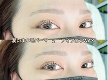 ロロ アンド ミンティー 名護店/潤いまつ毛パーマ　魅せる美眉