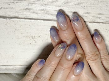 ハイブネイル(Hive nail)/マグネットグラデ
