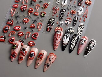ルビーネイル 太閤通駅店(RUBY NAIL)/【ハロウィン】のネイルデザイン