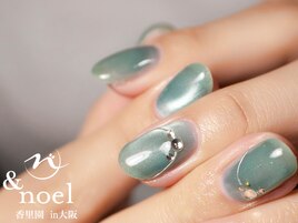 シルバー×ターコイズデザイン