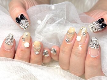 ネイルサロンブリス(nail salon Bliss)/☆クラシックなツイードネイル☆