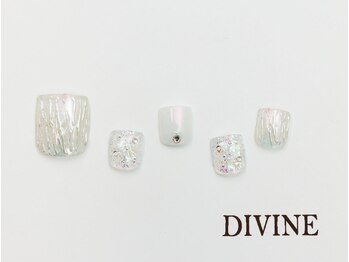 ディバイン ネイルズ(DIVINE NAILS)/フットジェルアートやり放題
