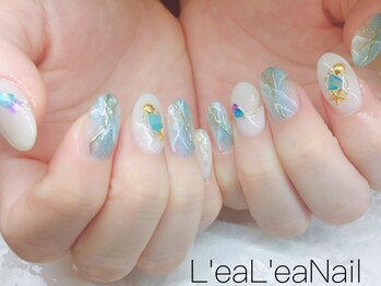 レアレアネイル(Lealeanail)/【パラジェル】サマーニュアンス