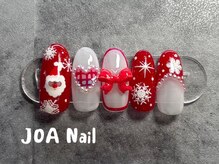 ジョアネイル(JOA Nail)/定額C★クリスマス★サンタさん