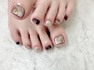 フットネイル持ち込みデザイン☆