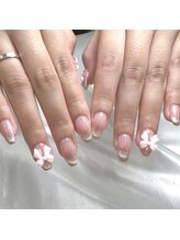 東海最大級ネイルサロン by レディスペネイル 名駅店/マグネットフレンチ