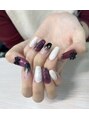 トゥルーネイル レイクタウンmori店(TRU NAIL)&nbsp;可愛いリボンとかっこいいワインレッドの甘辛ネイル！