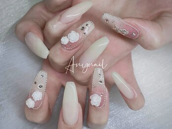 アニーネイル 新大久保(Any Nail)/持ち込みデザインアート4本