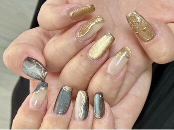 ルネネイル(Lune nail)/ハロウィン持ち込みデザイン