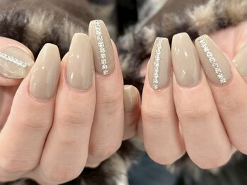 アイネイルズ 横浜EAST店(I-nails)/ちゅるんベージュネイル