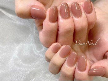 ヴィーナ 山口店(Vina)の写真/ジェルネイルワンカラーが4000円以下♪初めての方も気軽に楽しむ自分磨き◎