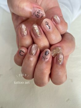 リジョイスネイル(REJOICE)/手描きアート ayuri