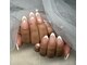アモネイル 札幌(Amo Nail)の写真/お客様の爪の良さを最大限に…シンプルデザインの中に季節感、トレンドを取り入れ上品な指先に仕上げます☆