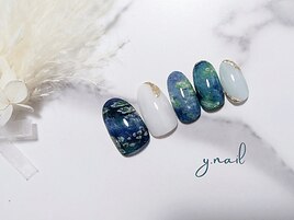 絵画ネイル