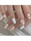お花ネイル