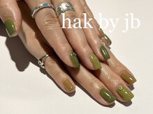 ハク ネイル バイジェービー 稲毛(hak nail byjb)/ワンカラー