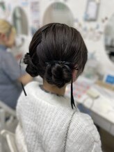 エムアイ 六本木(Mi)/ツインお団子ヘア