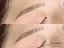 ヌンク 外苑前 表参道(nunc)/【眉カラー×アイブロウWax】
