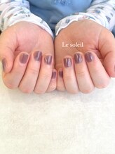 ル ソレイユ(Le soleil)/ワンカラーネイル　by mikiko