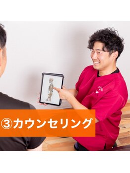 あんど整骨院 津田院/カウンセリング