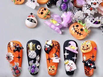 ルビーネイル 太閤通駅店(RUBY NAIL)/【ハロウィン】のネイルデザイン