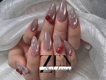 ゼン ネイル デザイン 池袋(ZEN NAIL DESIGN)/* 長 さだしやり放題×つけ放題