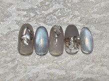 ネイルサロン メイプル(Nail Salon maple)/シェルとミラー