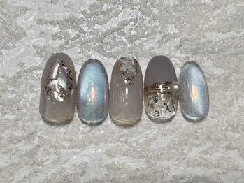 ネイルサロン メイプル(Nail Salon maple)/シェルとミラー