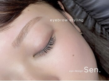 千(Sen.)の写真/【美眉毛に整え印象UP】骨格に合わせた黄金比アイブロウWAX &眉毛パーマで垢抜ける!メンズアイブロウも◎