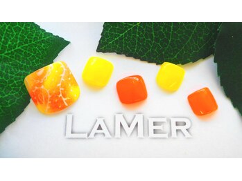 ネイルサロン ラメール(LaMer)/フットネイル★ペイズリー柄